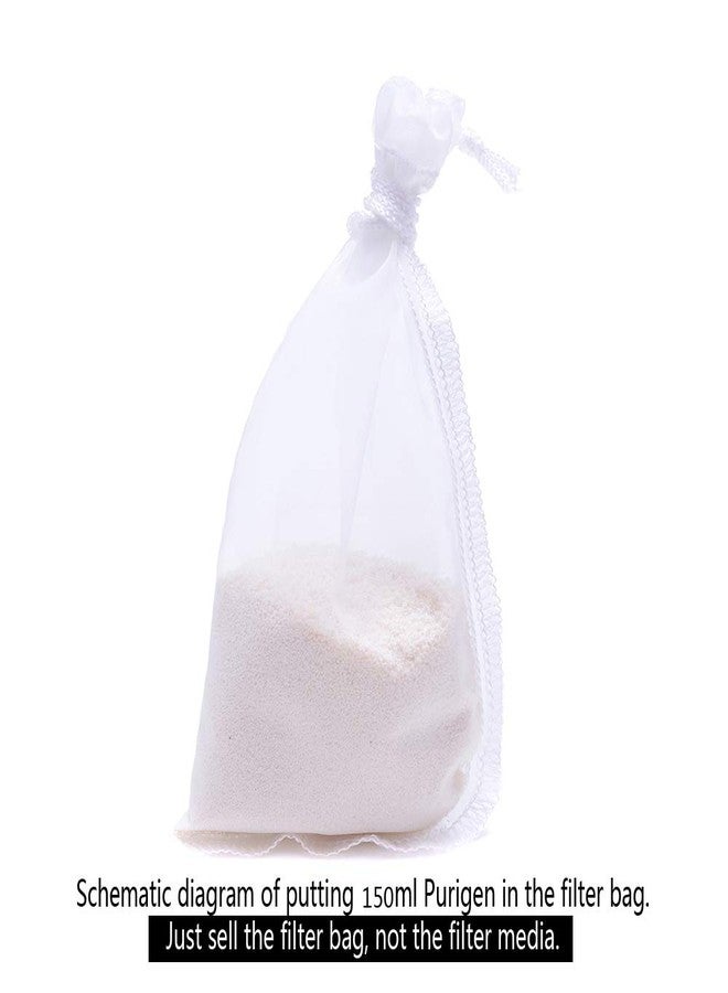 ALEGI أكياس ترشيح أحواض السمك من ALEGI، 180 ميكرون، أكياس ترشيح صغيرة من الراتنج مقاس 8 × 4 بوصة لأحواض السمك (8 × 4 بوصة (4 قطع)) - Image 5